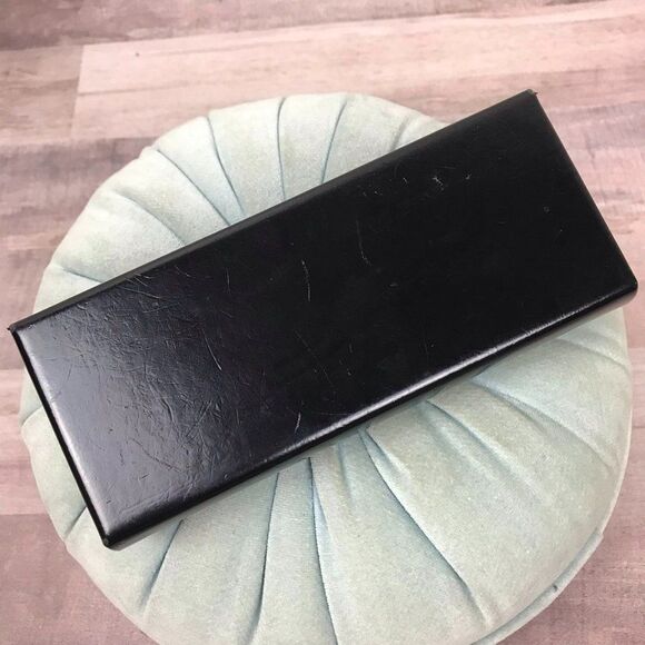Vintage Black Saks Fifth Avenue Hard Shell Glasses Case - Picture 2 of 15